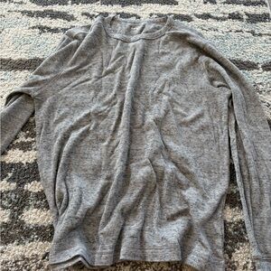 Gray Long Sleeve Sweater